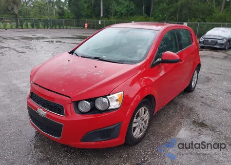 2013 Chevrolet Sonic Lt Auto from USA, damaged, VIN 1G1JC6SH7D4180537